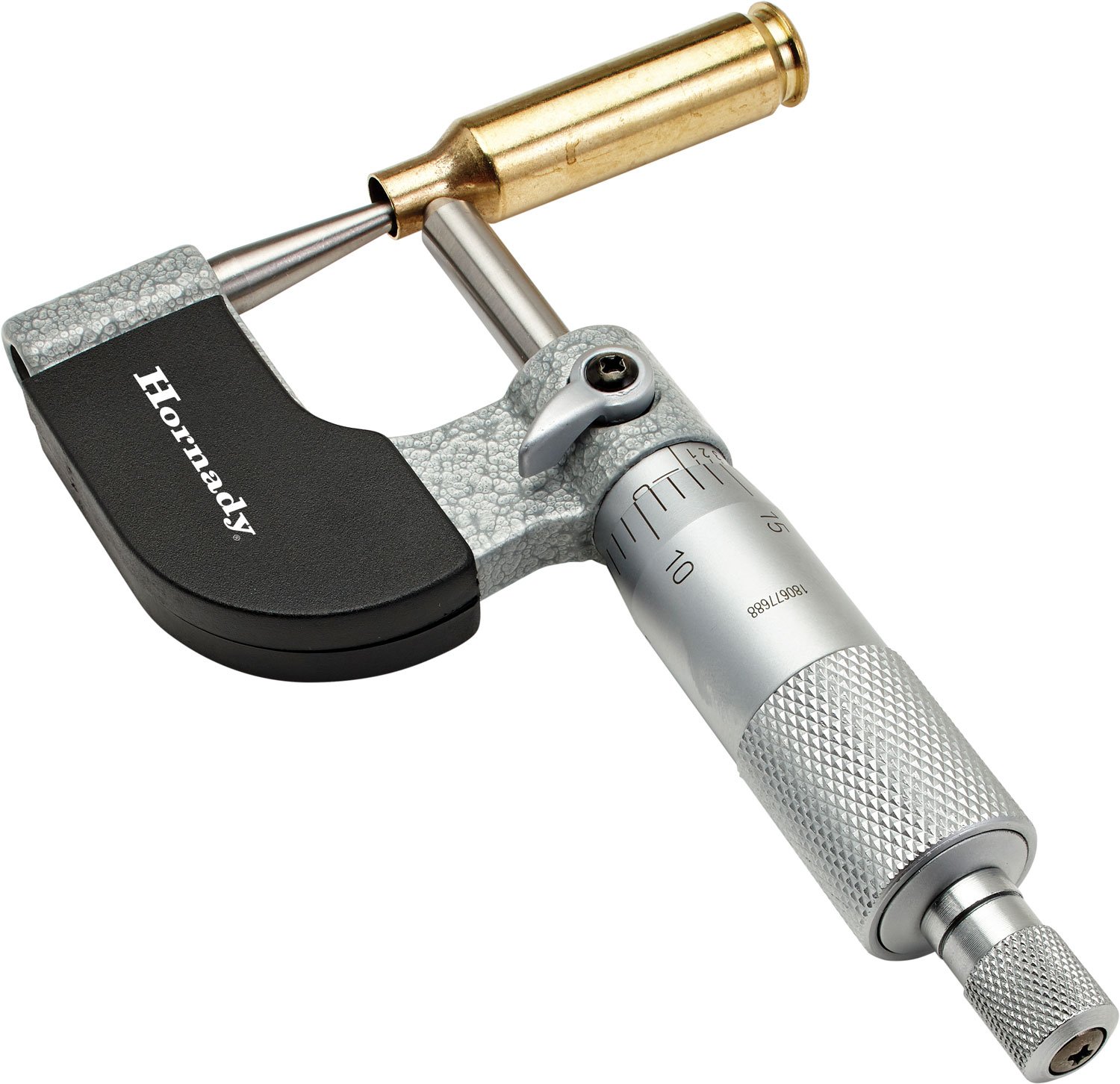 Hornady 050059 Vernier Ball Micrometer Stainless Steel 0-1" Accuracy