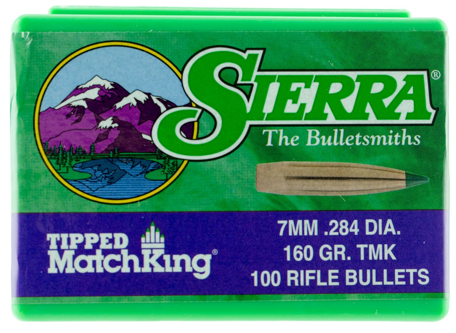 Buy Sierra 7mm .284 160gr Tipped MatchKing 100ct Precision Bullets online