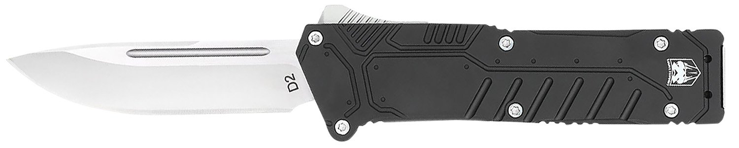 Buy CobraTec BLKSFDNS Special Forces OTF Knife 3.25" D2 Steel Blade Black online