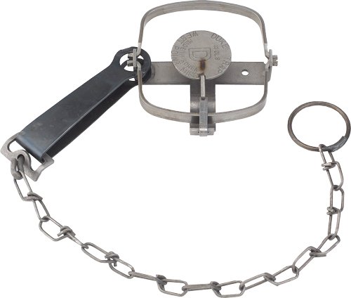Duke Traps 0300 Long Spring Trap, Steel, 3.5" Jaw, Case of 12