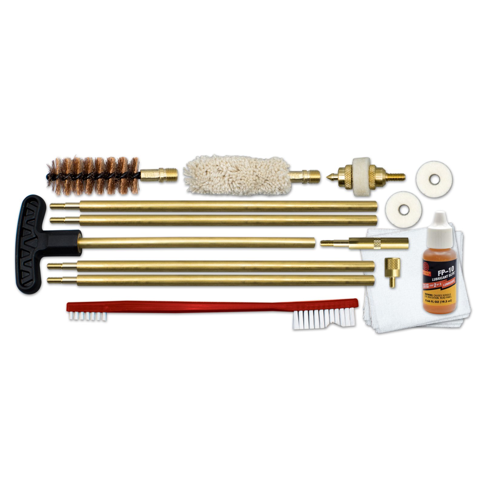 Otis Technology FG-SRS-12 12 Gauge Shotgun Cleaning Kit Brass Components
