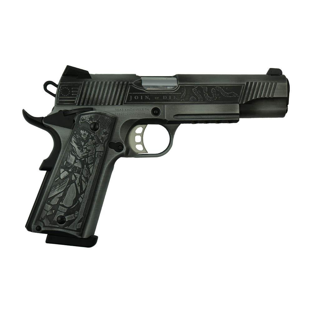SDS Imports Tisas 1911 Duty SS45R .45 ACP 5 in Satin Stainless 8rd Semi-Aut