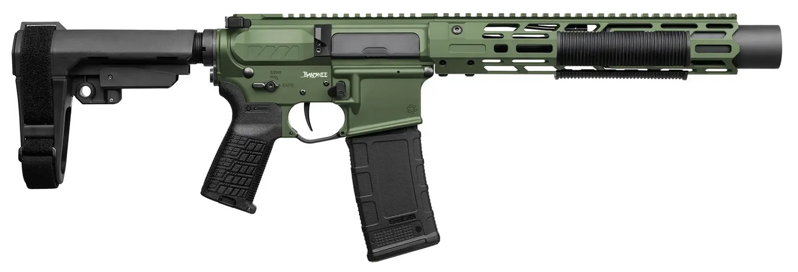 CMMG ZEROED BANSHEE 300BLK 6.5 SR MK4 FS GR - KIT - .300 BLK