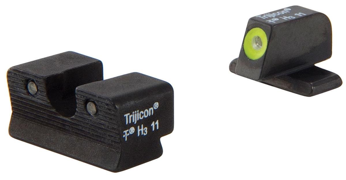 Trijicon 600751 HD Night Sights Green/Yellow Springfield XD-S/XD-E