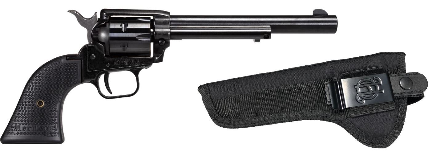 Buy Heritage RR22B6PGHOL 22LR Revolver 6.5" Barrel Blued Polymer Grip online