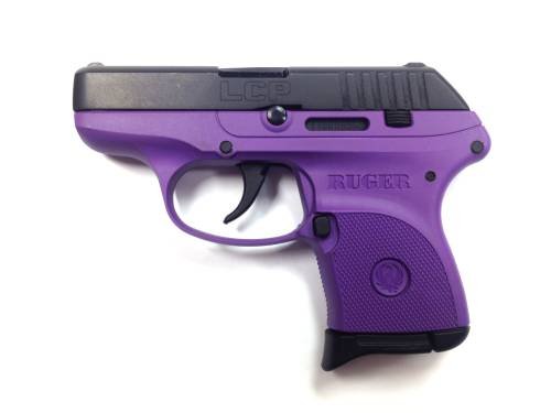 Ruger 3725 LCP Lady Lilac 380 ACP, 2.75" Blue Barrel, Semi-Auto Pistol, 6-Round Capacity, Purple Polymer Frame - Ruger - 380 ACP