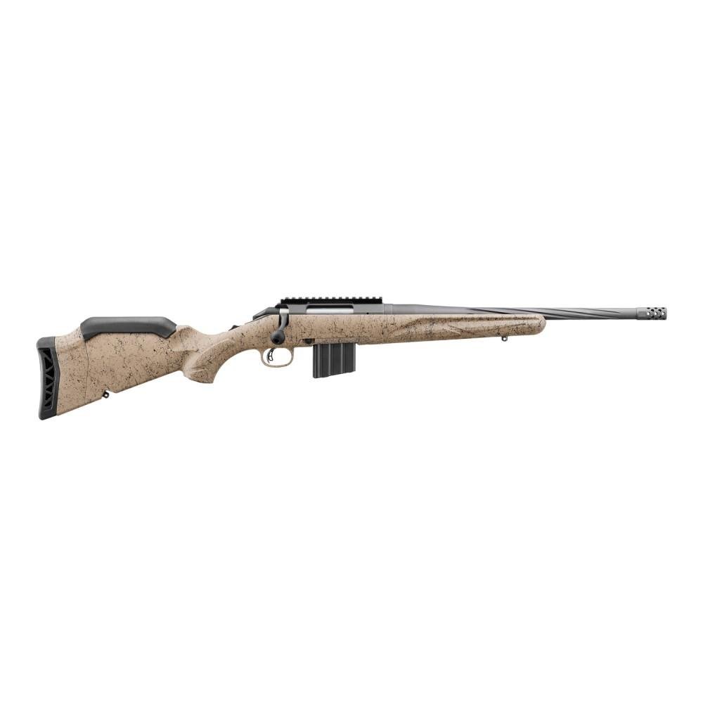 Ruger American Gen II Ranch 6.5 Grendel 16.1" Threaded 10rd FDE Rifle 46927 - Ruger - 6.5 GRENDEL
