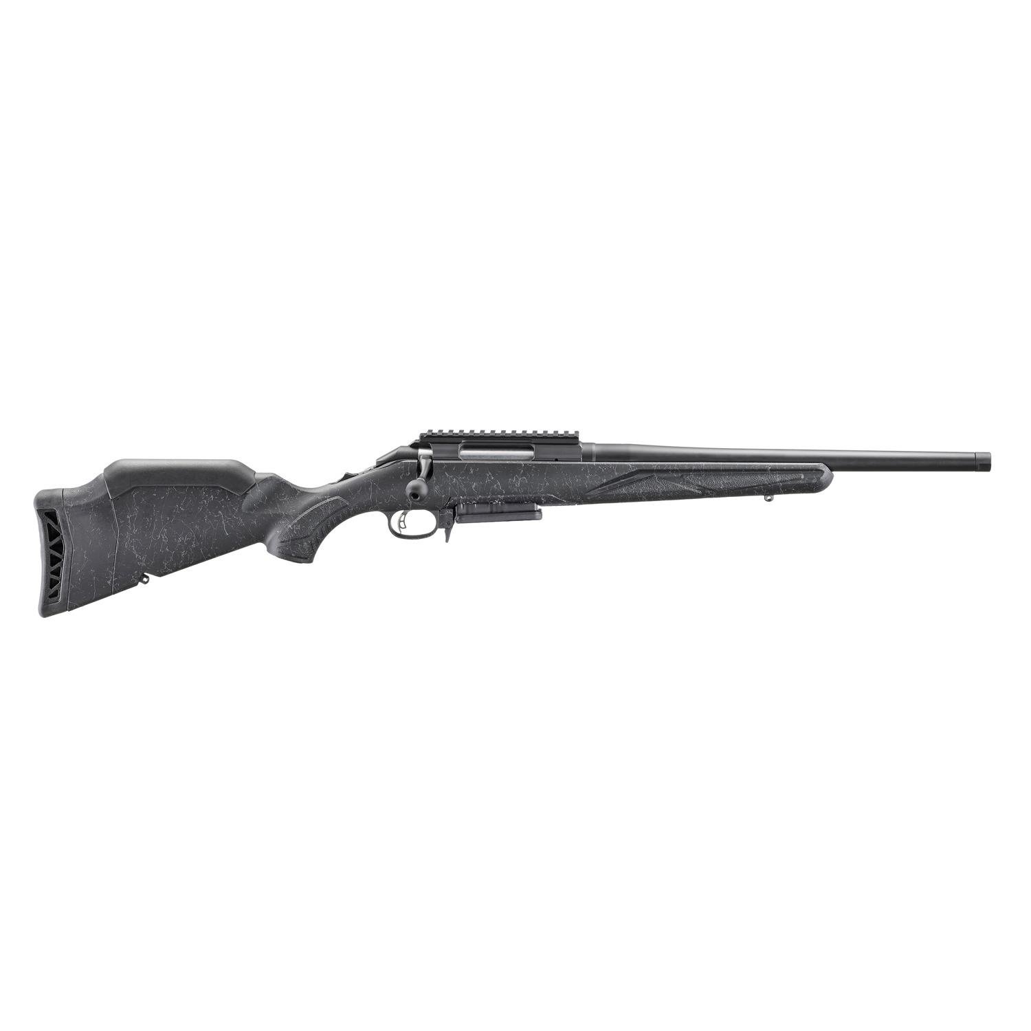 Ruger American GII Patrol Rifle .308 Win 3rd Capacity 16.1" Threaded Barrel Black Splatter Stock