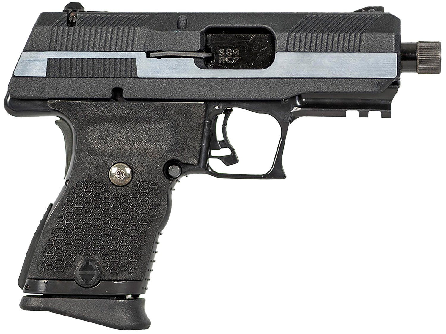Hi-Point YC380CFRDCT 380 ACP 10+1 3.93" Black/Chrome w/Red Dot - Hi-Point Firearms - 380 ACP