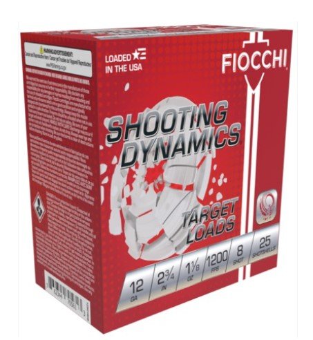 Fiocchi 12SD18H8 Shooting Dynamics 12 Gauge 2.75" 1 1/8 oz 1200FPS 8 Shot - Fiocchi - LEAD