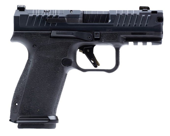 Canik HG8329N Mete MC9 9mm 10+1 3.64" Black Nitride Compensated Barrel - CANIK - 9mm