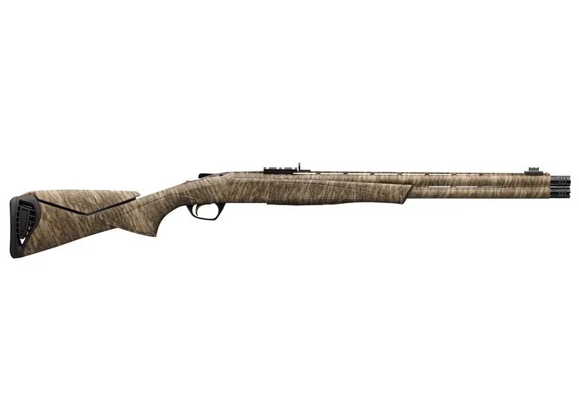 Browning Cynergy Ultimate Turkey 12 Gauge 3.5" 2rd 24" Shotgun, Mossy Oak Bottomland, Synthetic Stock with Adjustable Comb, Fiber Optic Sight, Optic Mount, 5 Chokes Included - Browning - 12 Gauge