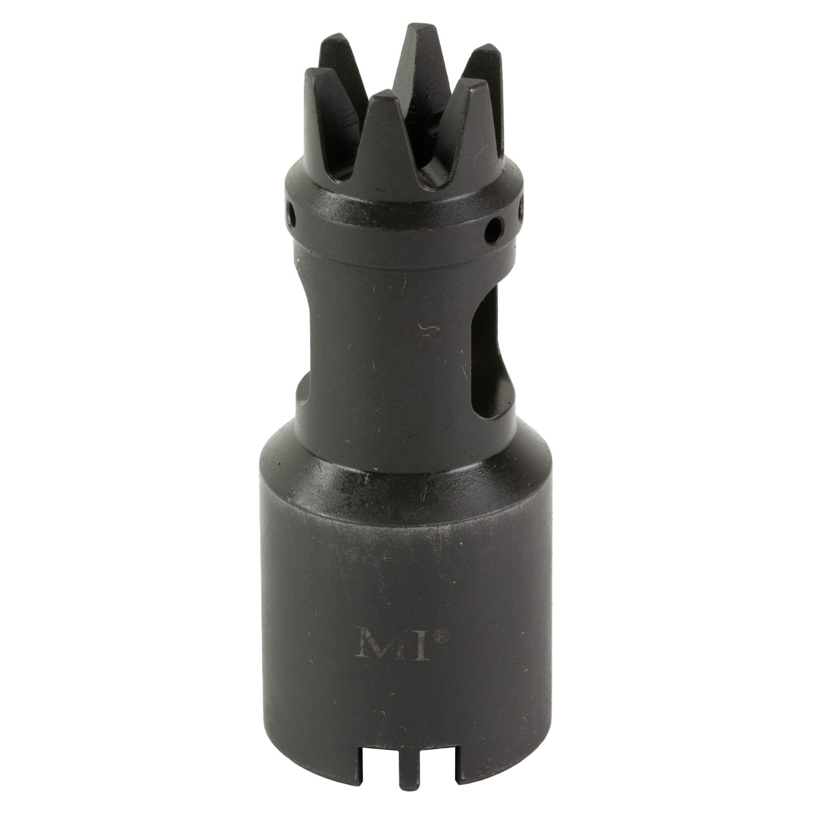 Midwest Industries MI-AK12MB-2 Muzzle Brake .30 Cal M24x1.5RH Black