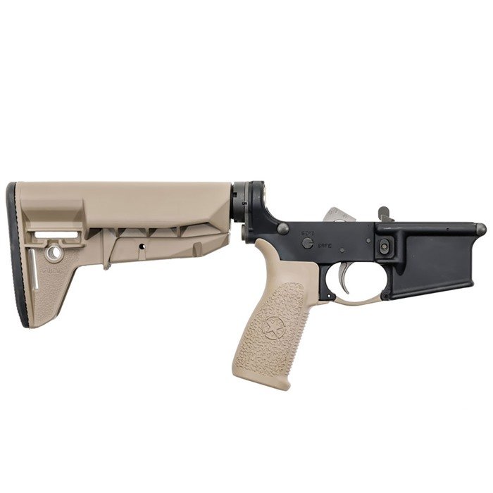 Bravo Company USA AR-15 Complete Widebody Lower Receiver Multi Caliber FDE - Bravo Company Manufacturing - MULTI