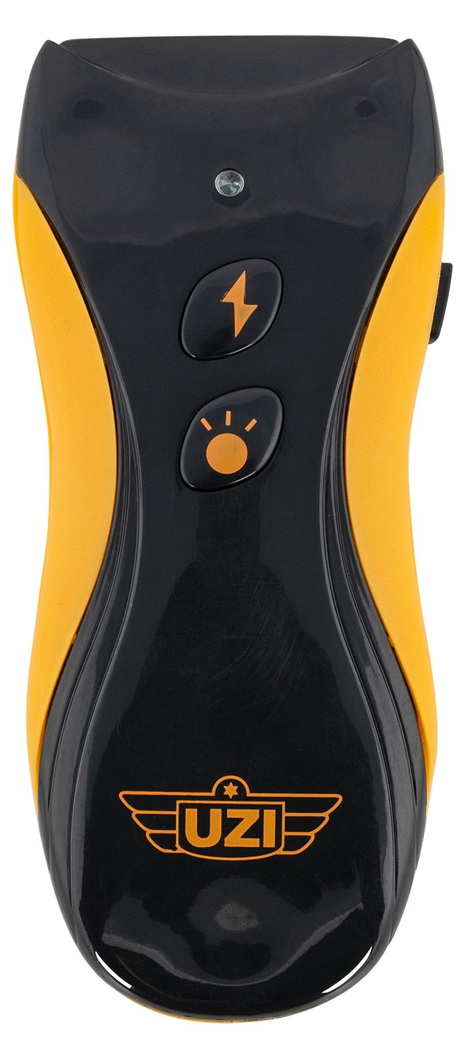 Uzi Accessories UZISG36YB Yellow Jacket Stun Gun-Flashlight Black-Yellow