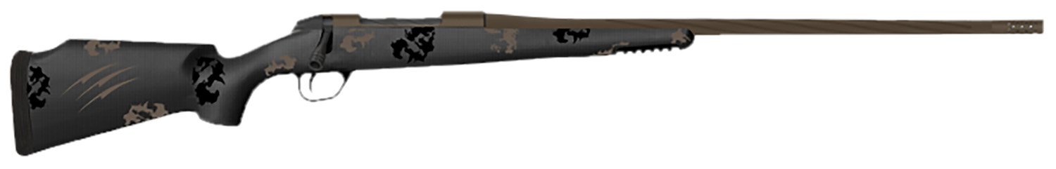Fierce Firearms TWTROG7PRC22BT Twisted TI Rogue 7mm PRC 22" Black... - Fierce Firearms - 7mm PRC