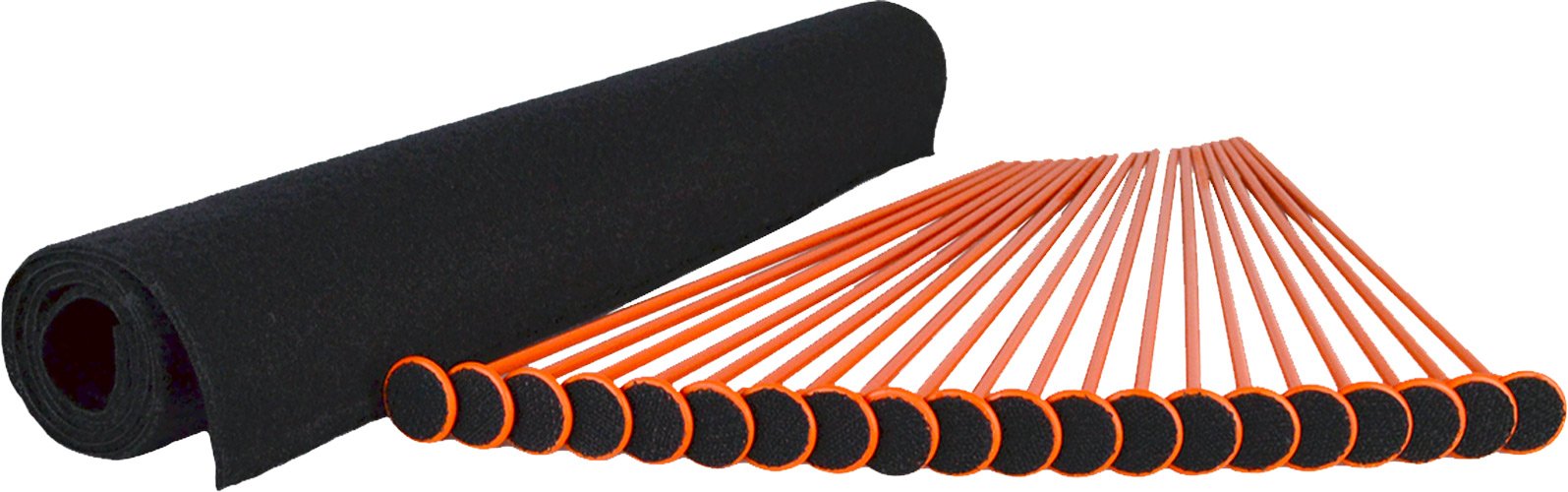 GUN Storage Solutions Medium Rifle ROD KIT 20Org Rods .22 CAL RR20SKOR - Gun Storage Solutions