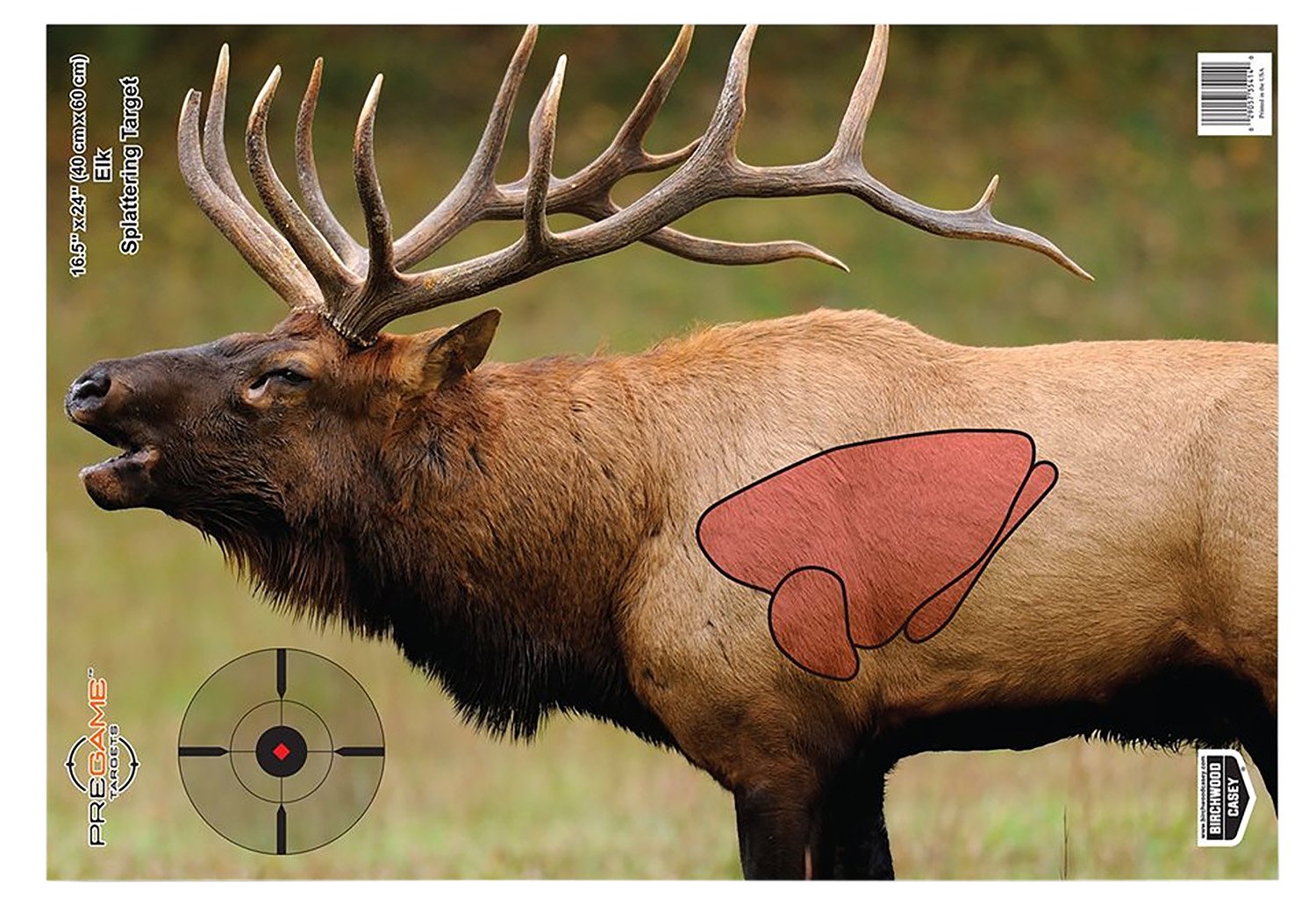 Birchwood Casey PREGAME Elk Target 16.5" x 24" 3 Pack - Birchwood Casey