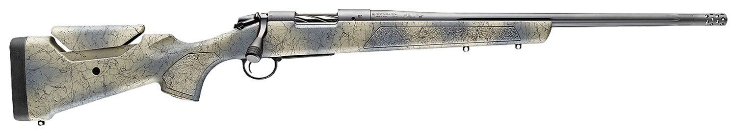 Bergara B14S804 B-14 Wilderness 22-250 Rifle 4+1 Sniper Grey Camo 20" - Bergara - 22-250
