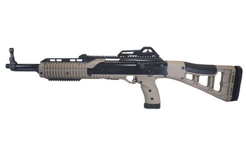 Hi-Point Firearms Model 4595 45 ACP Flat Dark Earth CA Compliant w/ Paddle Grip 9 Round Carbine
