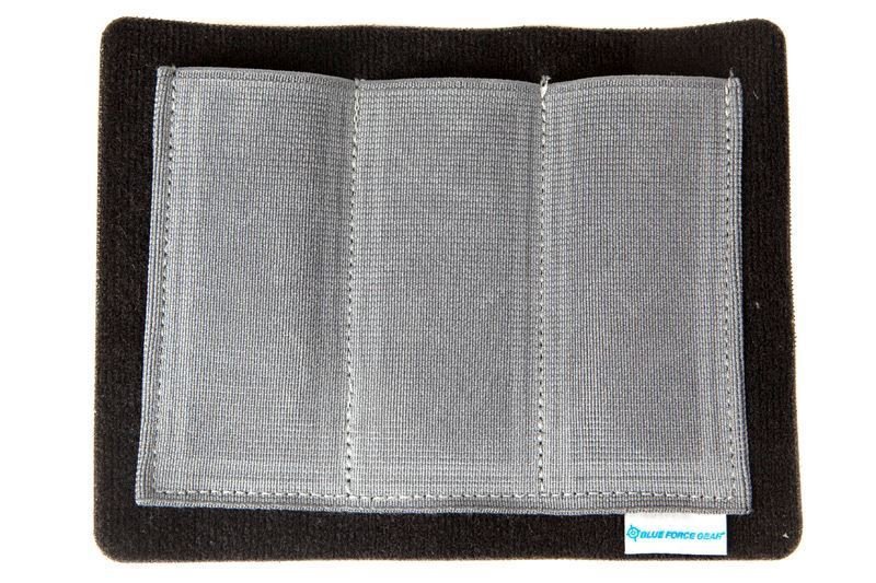 Blue Force Gear-Ten-Speed Triple Pistol Dapper Pouch - Wolf Gray - Blue Force Gear
