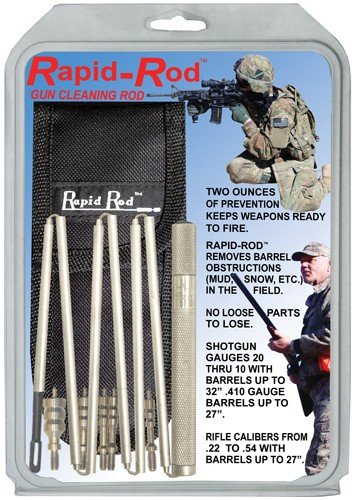 Atsko Rapid-Rod 1100 Emergency Field Cleaning Kit with Case and Jags