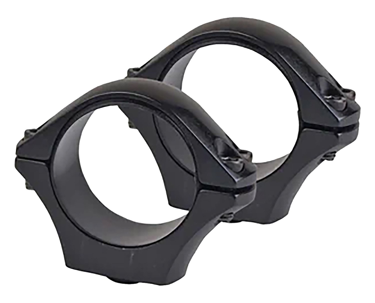 Tikka S1300923 Opti-Lock Rings 1" Extra Low Black Steel Set