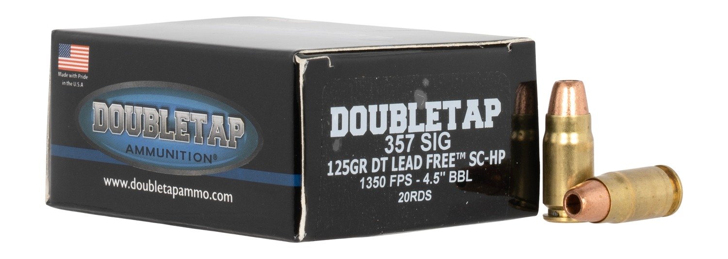 DTAP 357S125X .357 Sig 125gr Ammunition 20/50 Rounds