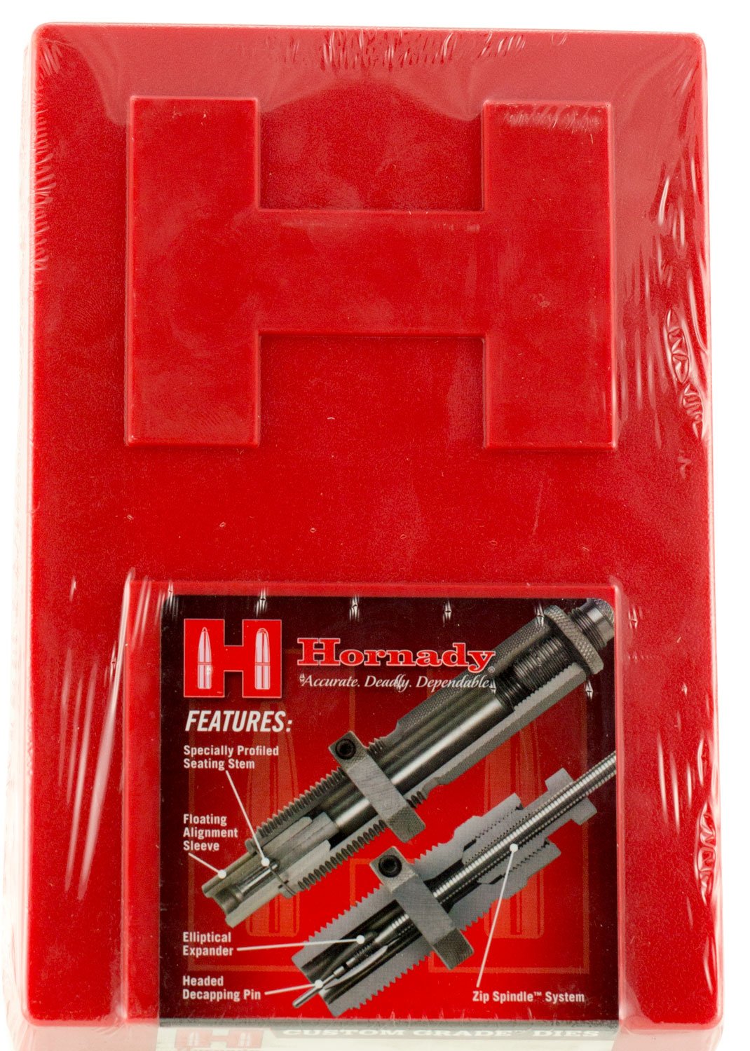 Hornady 546118 Custom Grade Series I 2 Die Set .17 Hornet Steel - Horn Hunter - 17 HORNET