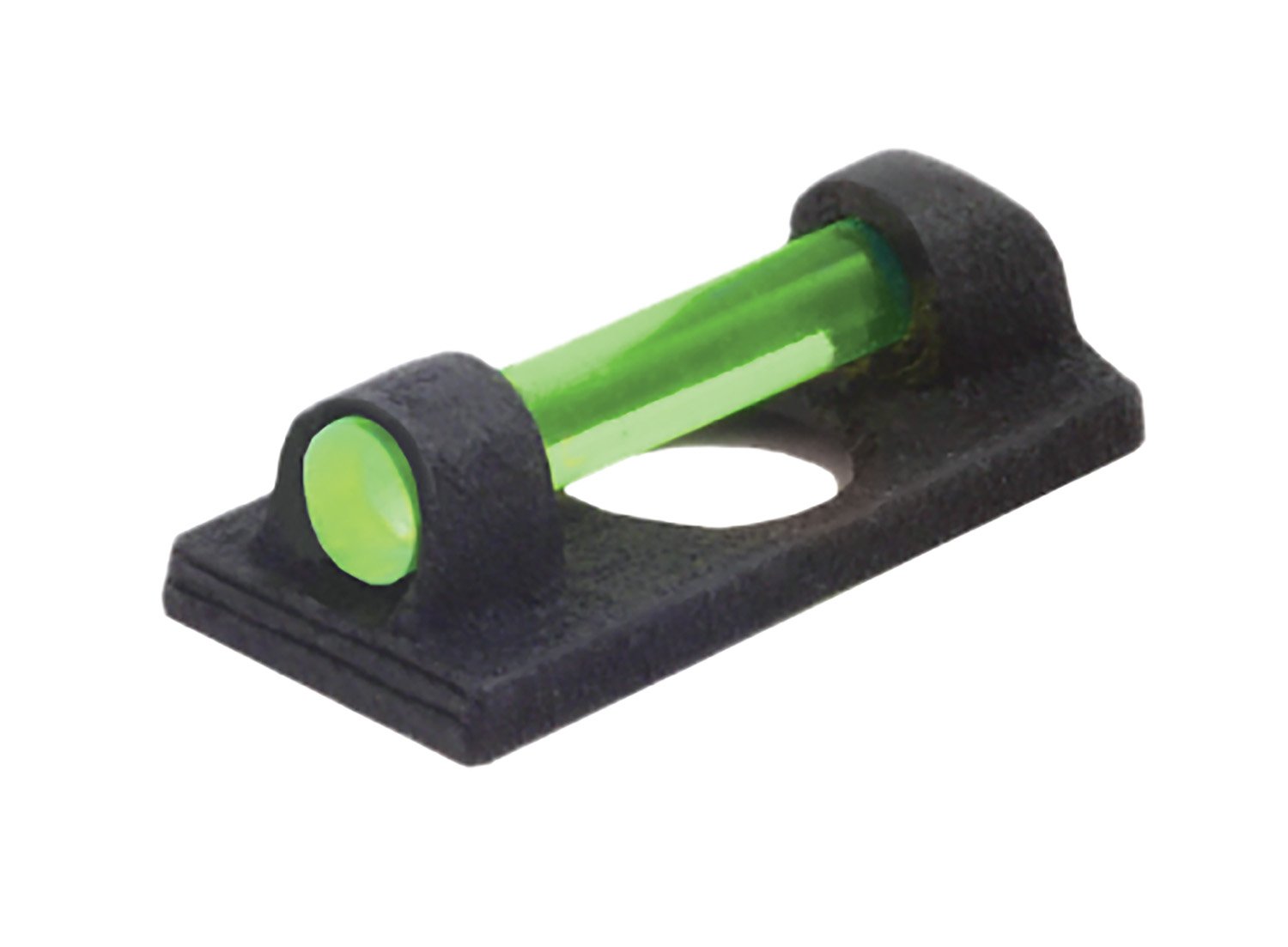 HiViz PM2011 MiniComp Bead Front Sight Black Fiber Optic Green/Red/Orange - Hi-Viz - POLYMER
