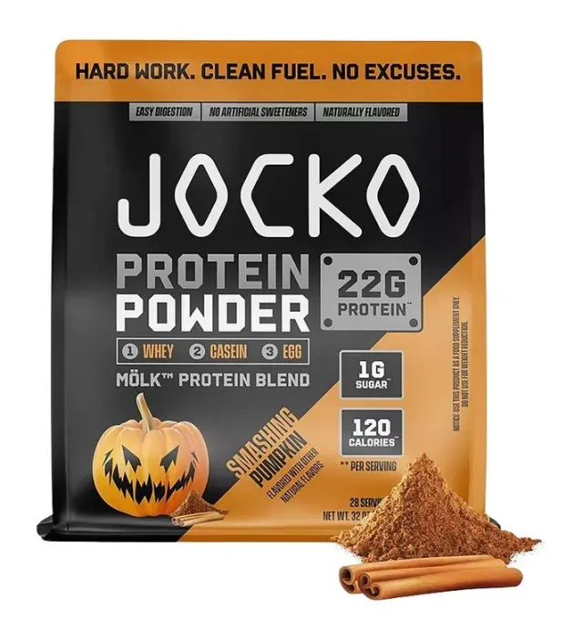 JOCKO 29120 SMASHING PUMPKIN PROTEIN POWDER BAG - JOCKO