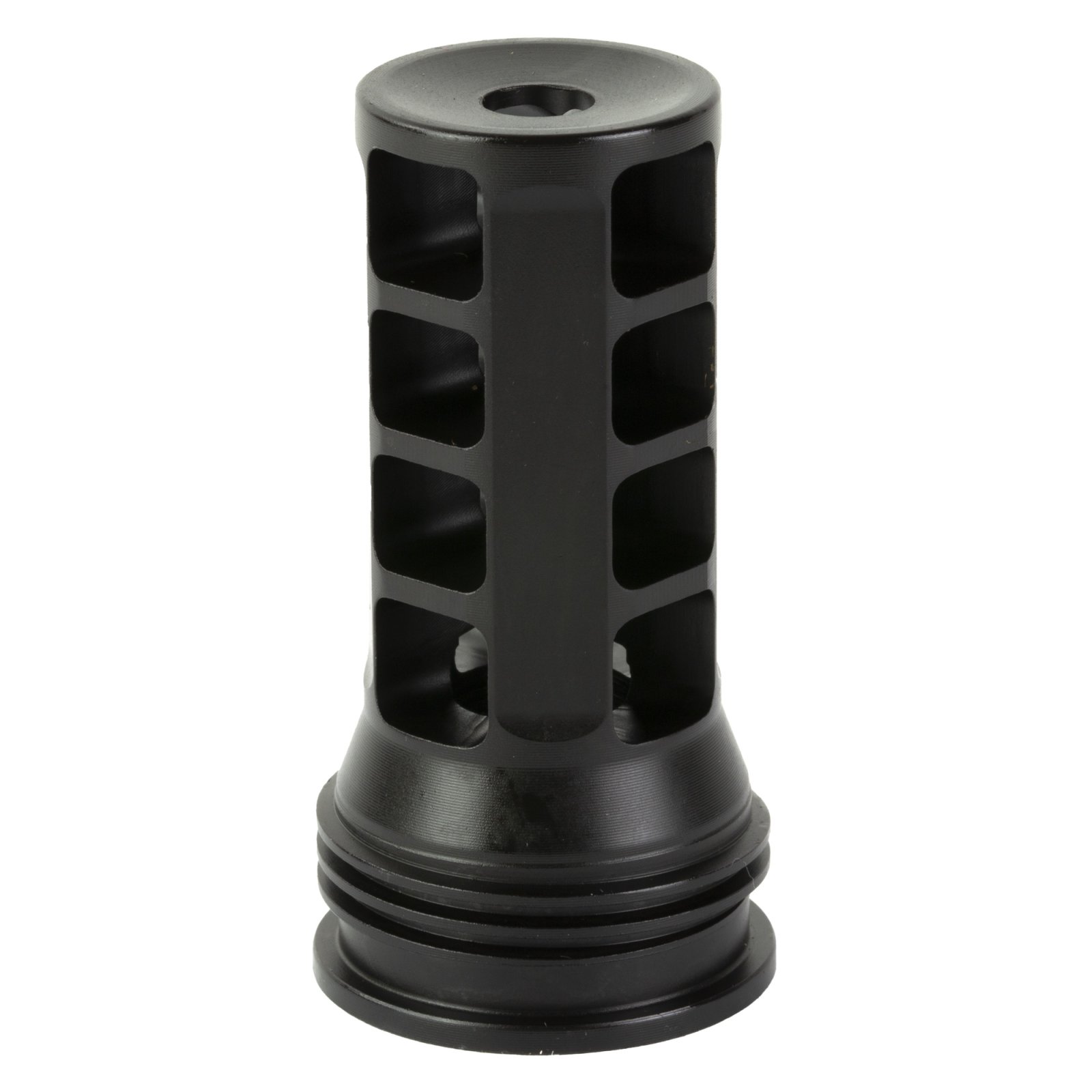 HUXWRX AR Safety Muzzle Brake-QD 1599, 1/2X28 Thread, Black Finish, 5.56 NATO, 2.3 Inches Length, 4.0 oz Weight