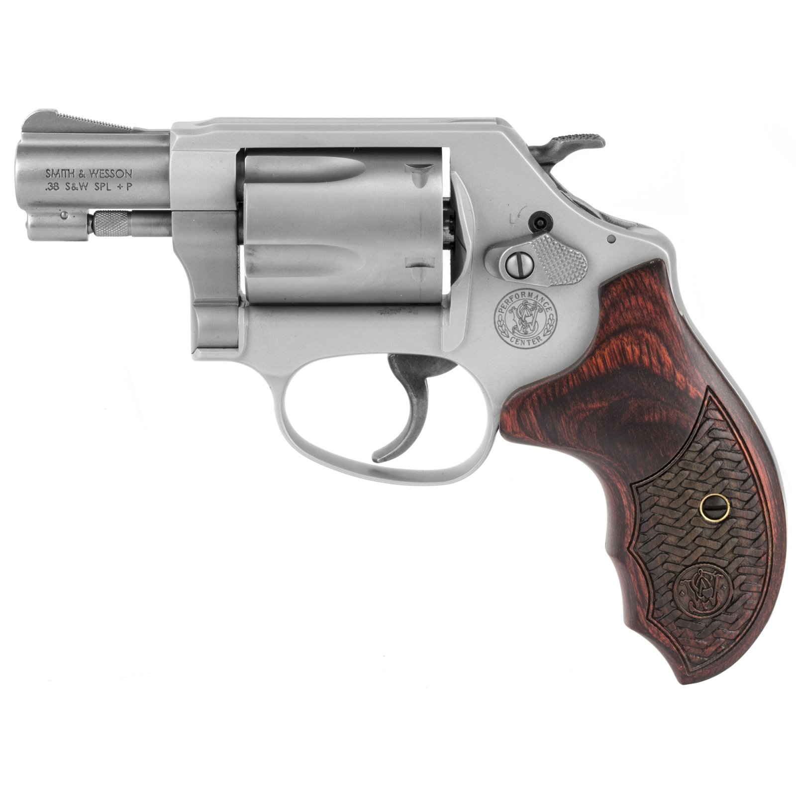 Smith & Wesson Model 637 Performance Center 38 Special 1.875 in Matte Silve - Smith & Wesson - 38 Special