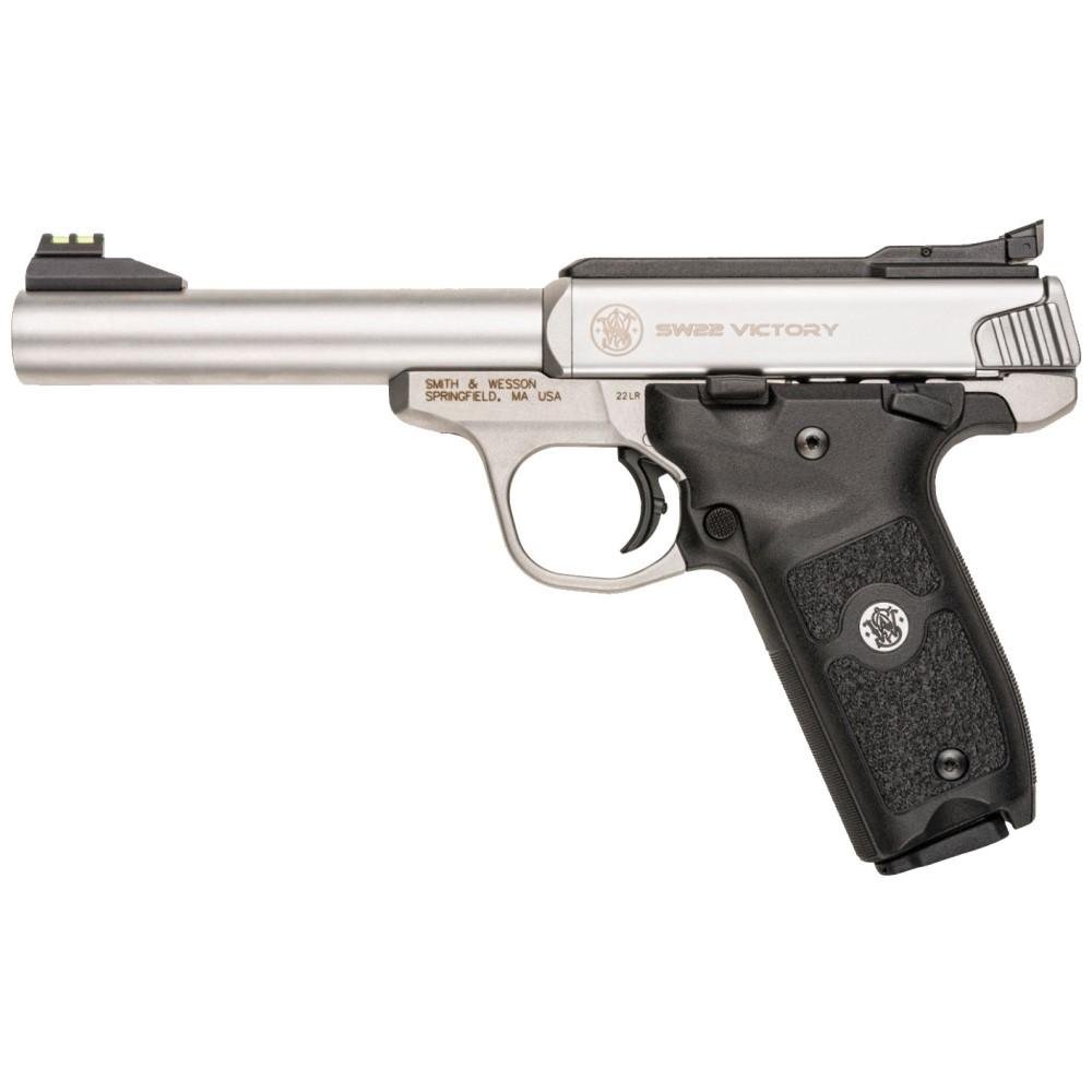 Smith & Wesson 108490 SW22 Victory Full Size Frame 22 LR 10+1 5.50"...