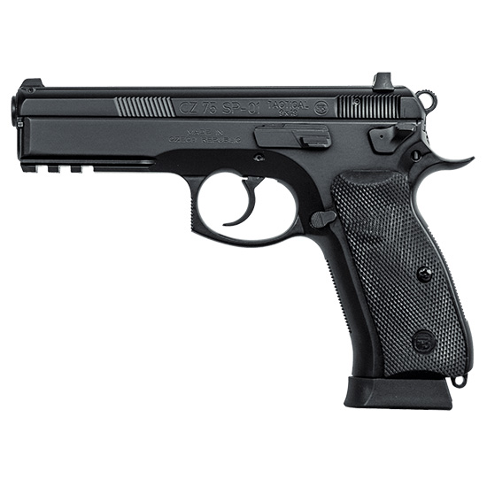 CZ-USA 89153 CZ75 SP-01 Tactical 9mm Pistol, 4.6" Barrel, 18+1 Rounds