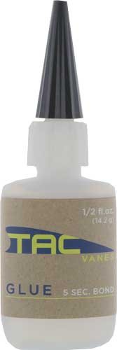 TAC Vanes Fletching Glue .5 oz. - TAC Vanes