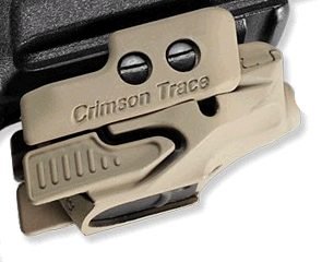 Crimson Trace 01-3000228 Rail Master Red Laser Universal Mount Tan - Crimson Trace