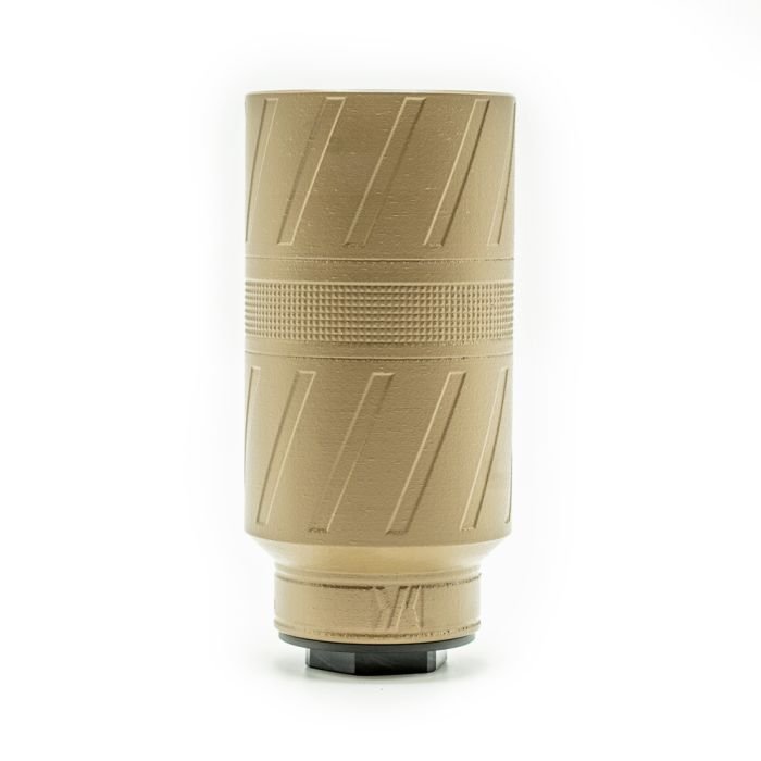 Banish 100000111296 223 5.56 FDE Cerakote Silencer - Banish Suppressors - 223 REM | 5.56 NATO