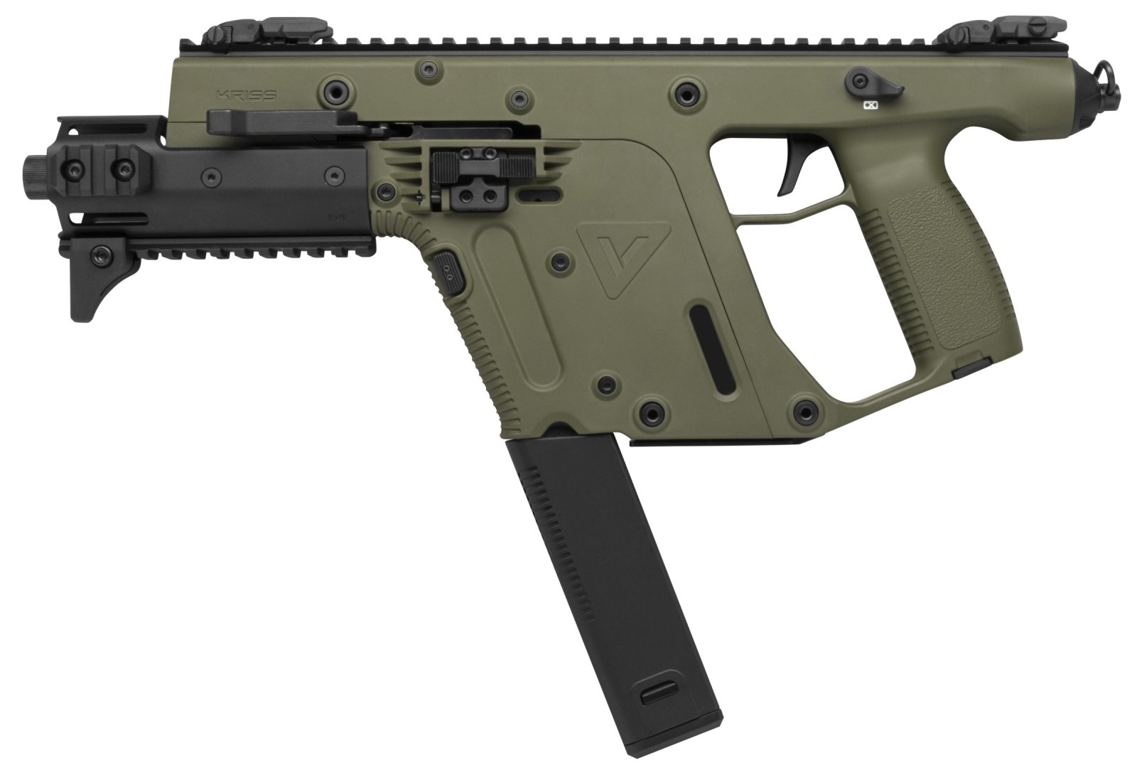 Kriss USA KV45-PGR30 Vector SDP 45 ACP 6.5" OD Green 30+1 Pistol