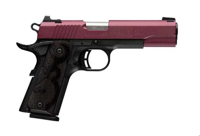 2024 SHOT Show 1911-Style 380 ACP Pistol: Lightweight, Cerakote, 8-Rd Mag, Wood Grips - Browning - 380 ACP