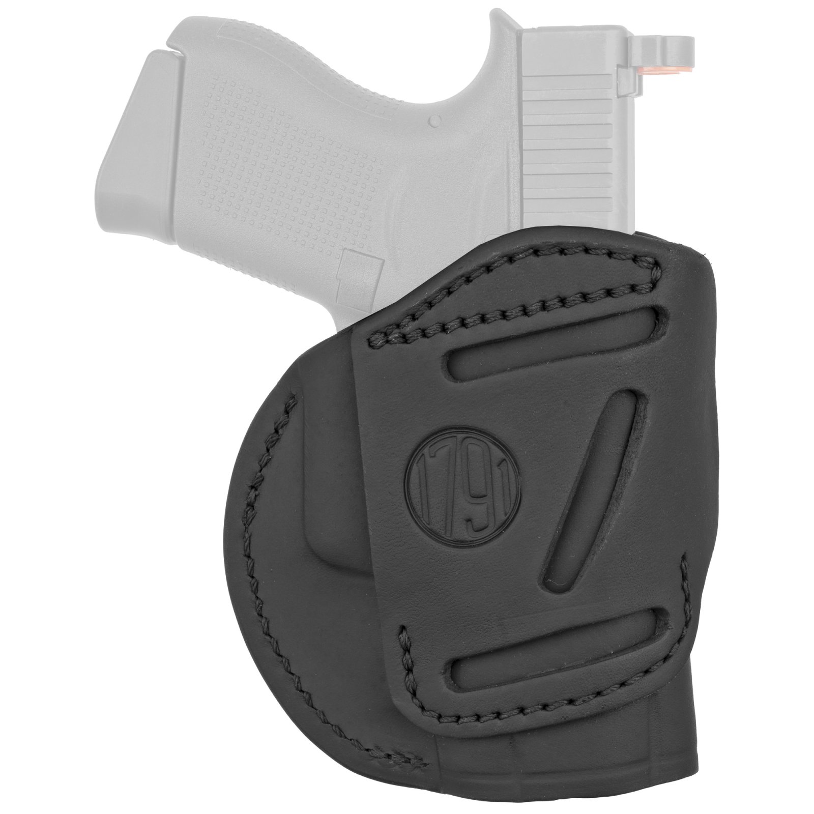 Buy 1791 Gunleather 4WH-3-SBL-L 4-Way Holster Stealth Black LH Size 3 online