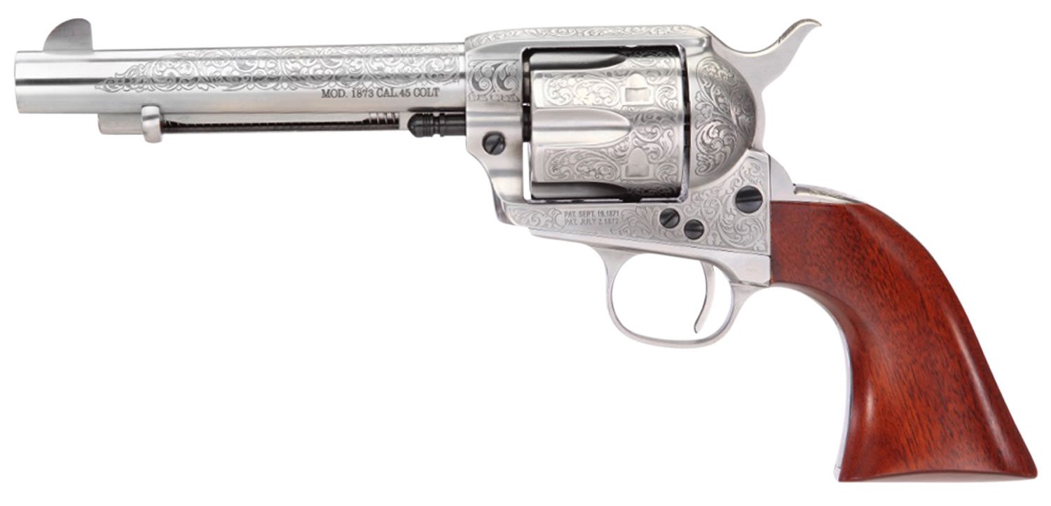 TAYLORS & COMPANY 1873 Cattleman Floral Engraved .357 Mag 5.5" 6rd Revolver
