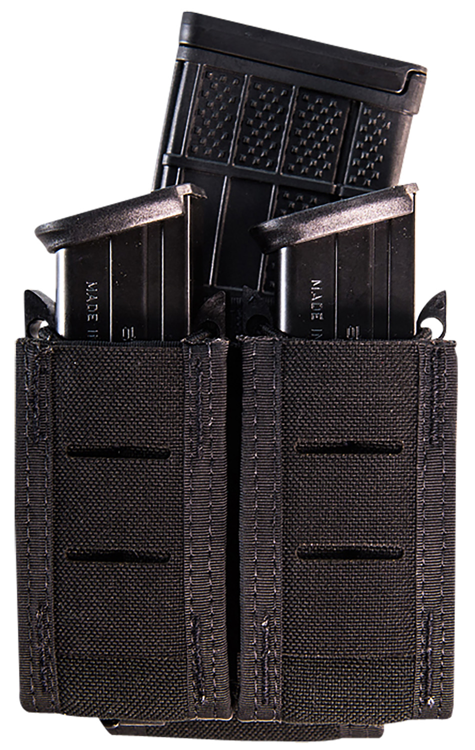 Buy High Speed Gear 41PT02BK TACO Double Pistol Mag Pouch, Black Nylon MOLLE online