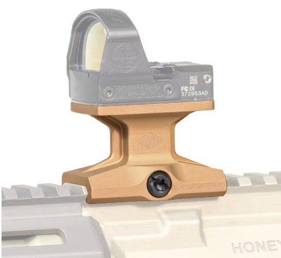 Reptilia 100-259 DOT Mount Leupold DDP 1.93" FDE