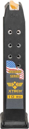 XTech Tactical XT3032202 Magazine Glock 17 10RD Freedom 2 Pack - XTech Tactical