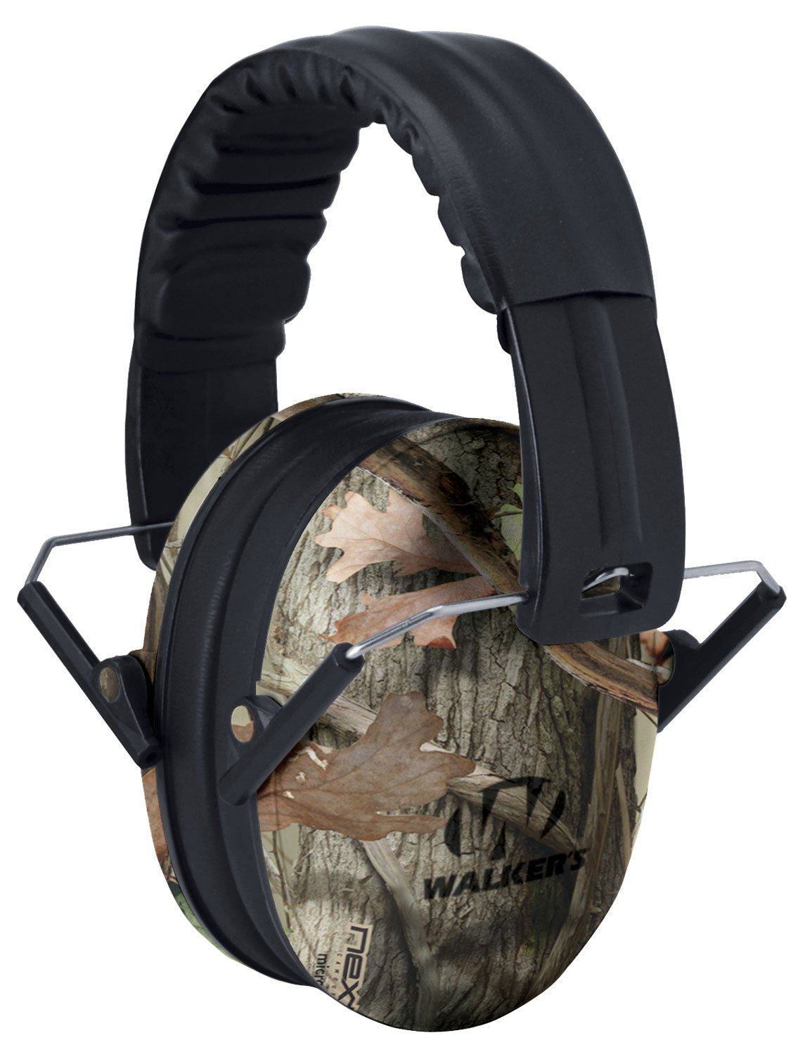 Walkers GWPFKDMCAMO Passive Muff 23 dB NRR Over Head Camo Black - Walker's - NEXT G-1 CAMO/BLACK