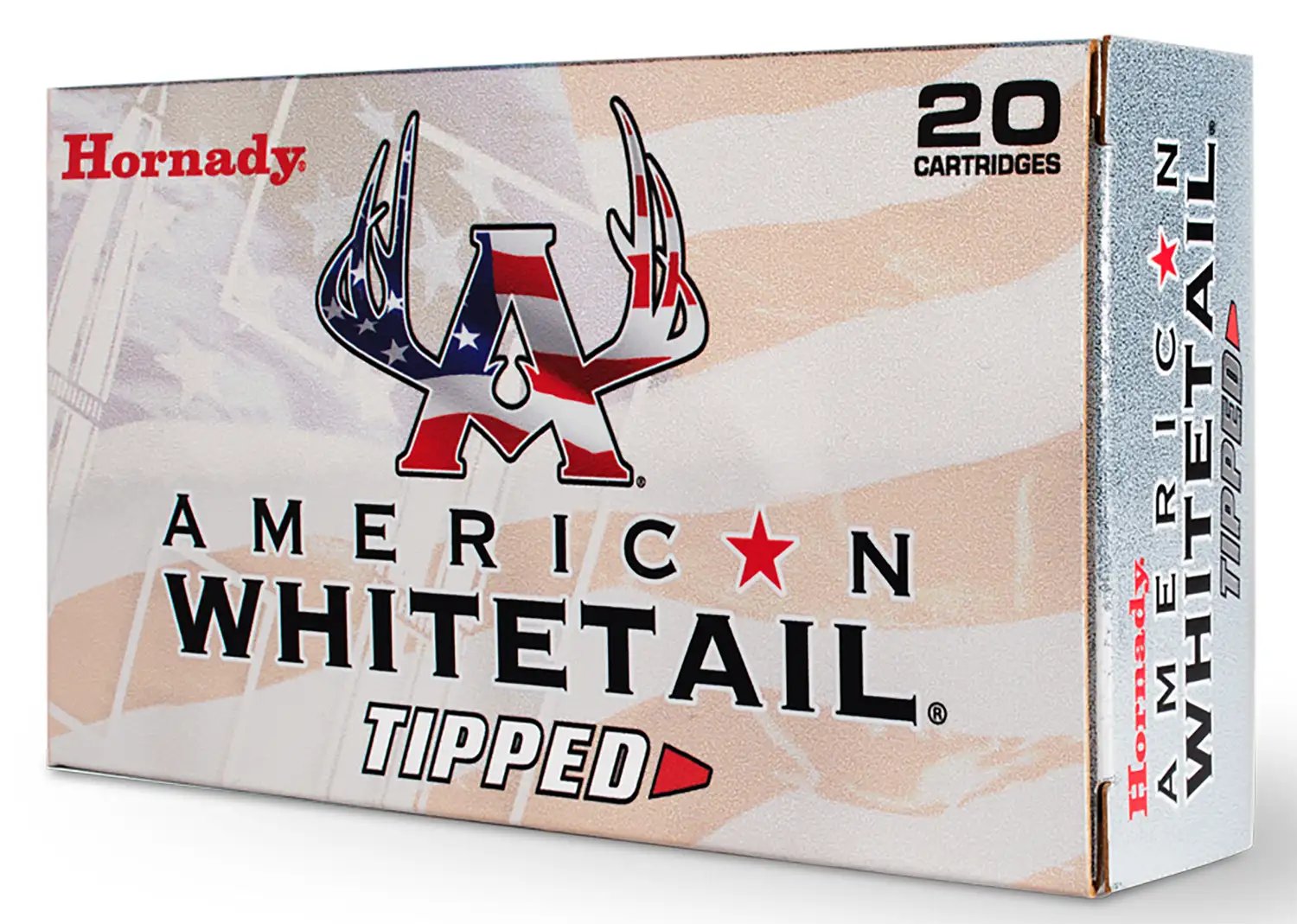 Hornady American Whitetail Tipped Rifle Ammo 6.5 Creedmoor 129 gr. SST 20 rd.