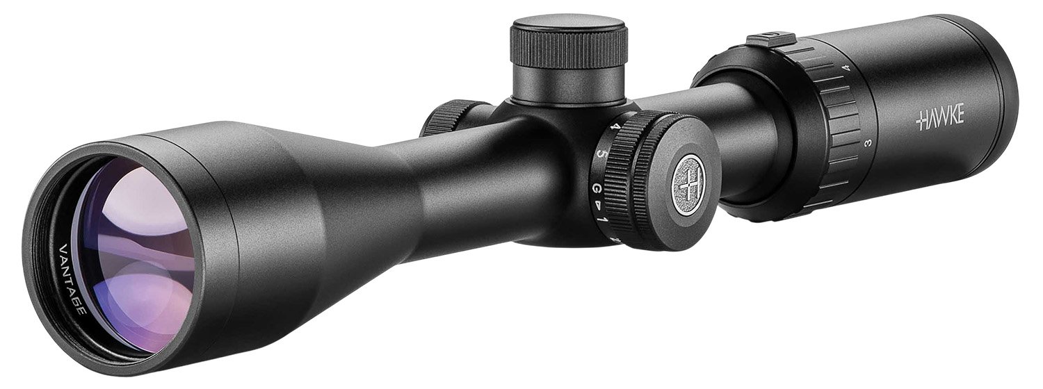 Buy Hawke Sport Optics 14222 Vantage IR Riflescope Black 3-9x40mm 1" Tube Illuminated Red/Green Rimfire 22LR HV Reticle online