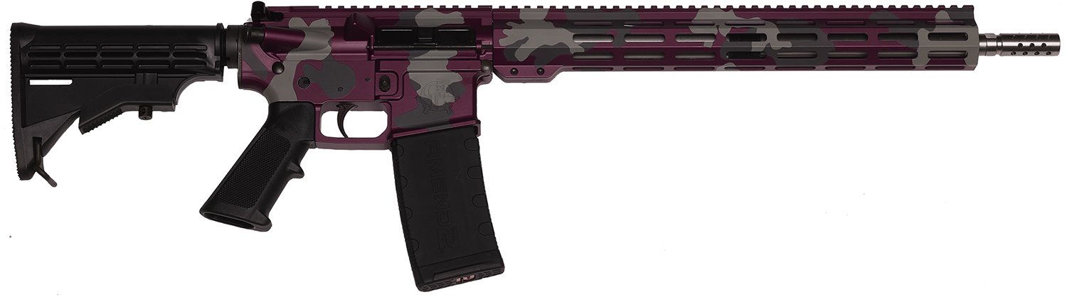 Great Lakes GL15223SSMMAN AR-15 223 Wylde 16" Manhattan Camo M-LOK Rifle - Great Lakes Firearms - 223 Wylde