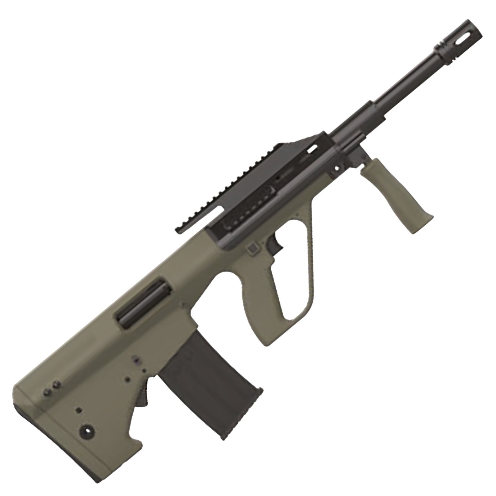 BPA12 Bullpup 12Ga. 18.5" Removeable trigger group Folding fore grip Picatinny rail OD Green